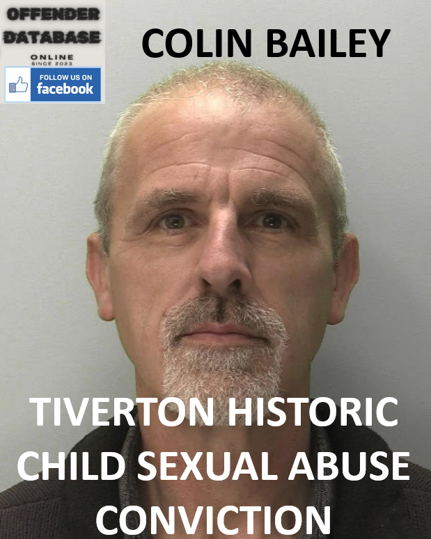 COLIN BAILEY TIVERTON HISTORIC CHILD SEXUAL ABUSE CONVICTION