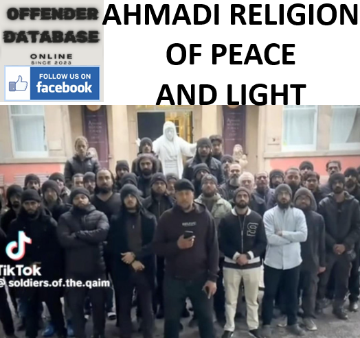 CREWE AHMADI RELIGION OF PEACE AND LIGHT ARRESTS