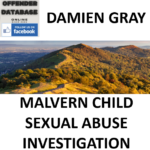 DAMIEN GRAY MALVERN CHILD SEXUAL ABUSE INVESTIGATION