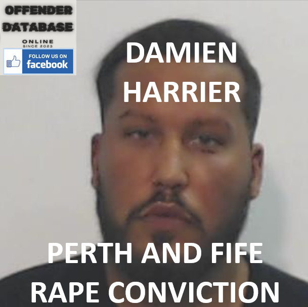 DAMIEN HARRIER PERTH AND FIFE RAPE CONVICTION