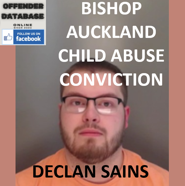 DECLAN SAINS BISHOP AUCKLAND CHILD ABUSE CONVICTION