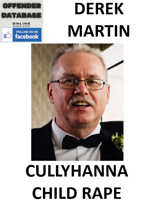 DEREK MARTIN CULLYHANNA CHILD RAPE AND ABUSE CONVICTION