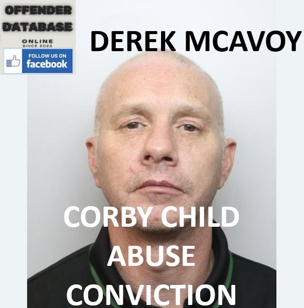 DEREK MCAVOY CORBY CHILD ABUSE CONVICTION