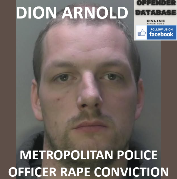 DION ARNOLD METROPOLITAN POLICE OFFICER RAPE CONVICTION