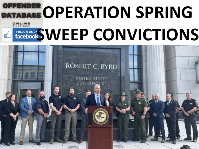 GARY LEE BLEVINS AND THOMAS YANCY WEST VIRGINIA OPERATION SPRING SWEEP CONVICTIONS