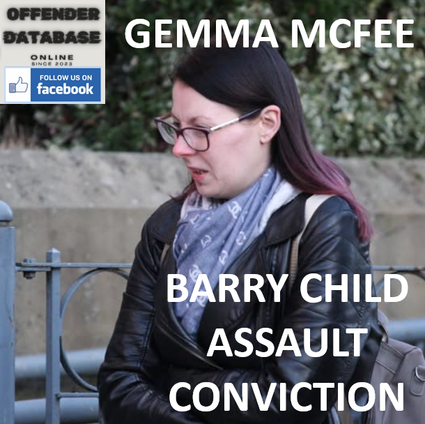 GEMMA MCFEE BARRY CHILD ASSAULT CONVICTION