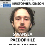 GERAINT KRISTOPHER JONSON SWANSEA PAEDOPHILE CHILD ABUSER