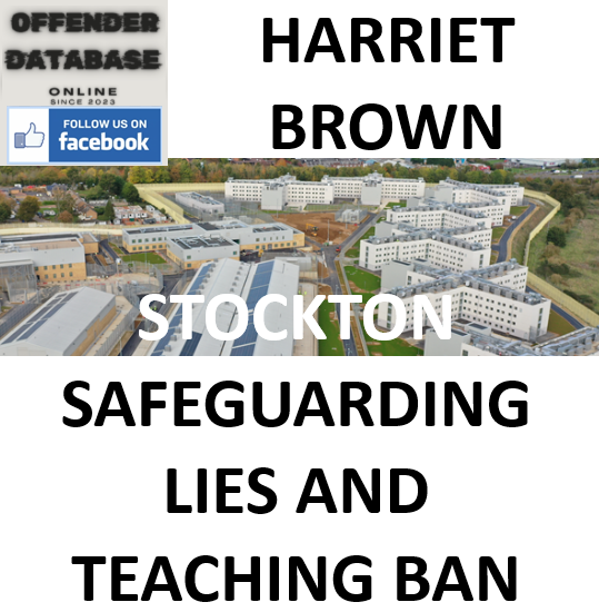 HARRIET BROWN STOCKTON SAFEGUARDING LIES AND TEACHING BAN