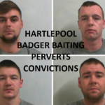 HARTLEPOOL BADGER BAITING ANIMAL ABUSERS CONVICTIONS