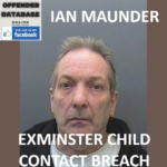 IAN MAUNDER EXMINSTER CHILD CONTACT BREACH CONVICTION