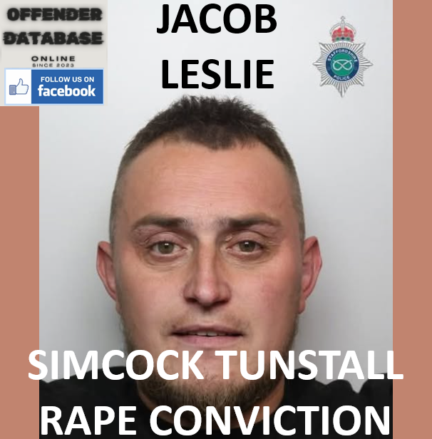JACOB LESLIE SIMCOCK TUNSTALL RAPE CONVICTION