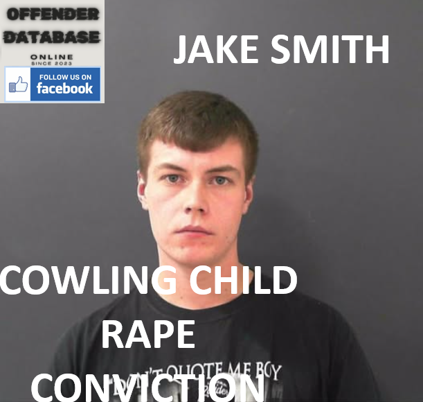 JAKE SMITH COWLING CHILD RAPE CONVICTION