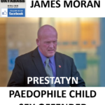 JAMES MORAN PRESTATYN PAEDOPHILE CHILD SEX OFFENDER