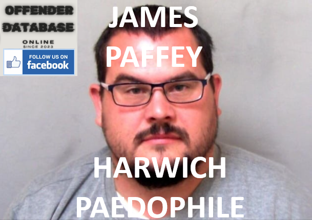 JAMES PAFFEY HARWICH PAEDOPHILE CHILD RAPIST