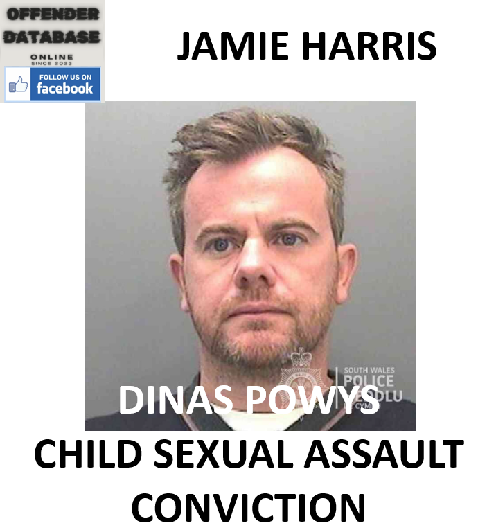 JAMIE HARRIS DINAS POWYS CHILD SEXUAL ASSAULT CONVICTION