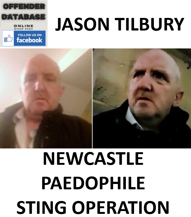 JASON TILBURY NEWCASTLE PAEDOPHILE STING OPERATION