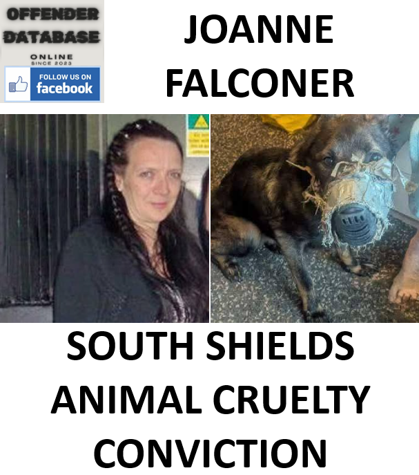 JOANNE FALCONER SOUTH SHIELDS ANIMAL CRUELTY CONVICTION