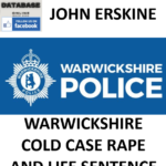 JOHN ERSKINE WARWICKSHIRE COLD CASE RAPE AND LIFE SENTENCE