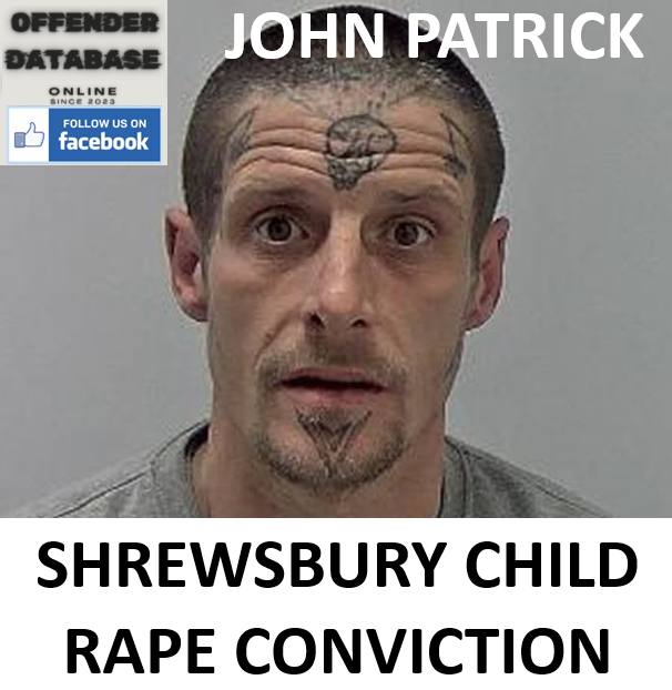 JOHN PATRICK SHREWSBURY CHILD RAPE CONVICTION