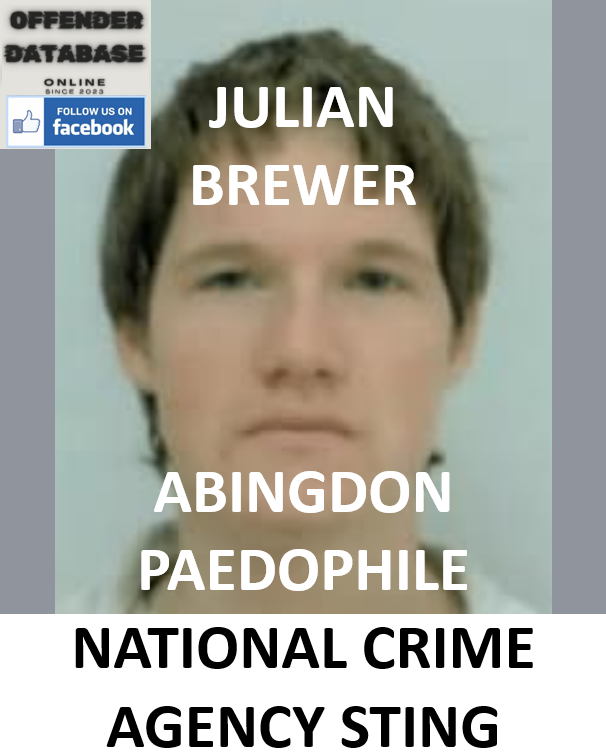 JULIAN BREWER ABINGDON PAEDOPHILE NATIONAL CRIME AGENCY STING