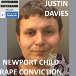 JUSTIN DAVIES NEWPORT CHILD RAPE CONVICTION