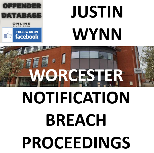 JUSTIN WYNN WORCESTER NOTIFICATION BREACH PROCEEDINGS