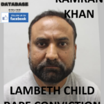 KAMRAN KHAN LAMBETH CHILD RAPE CONVICTION