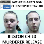 KAYLEY BOLEYN AND CHRISTOPHER TAYLOR BILSTON CHILD MURDER