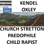 KENDEL OXLEY CHURCH STRETTON PAEDOPHILE CHILD RAPIST