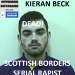 KIERAN BECK SCOTTISH BORDERS SERIAL RAPIST DEATH IN CUSTODY
