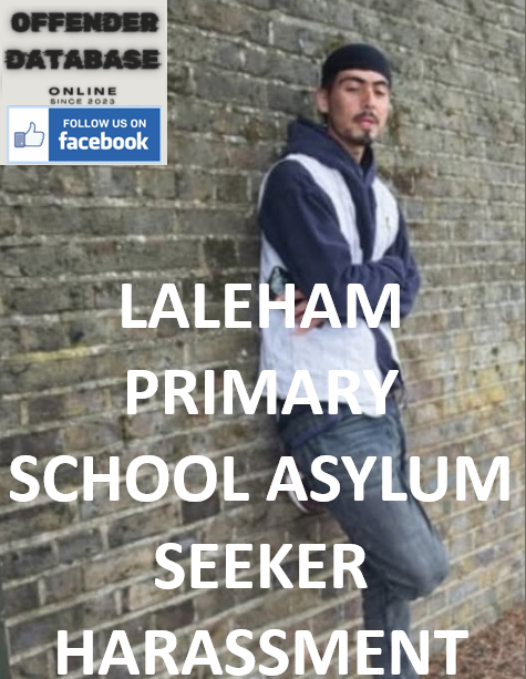 LALEHAM PRIMARY SCHOOL ASYLUM SEEKER HARASSMENT INCIDENT
