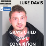 LUKE DAVIS GRAYS CHILD RAPE CONVICTION