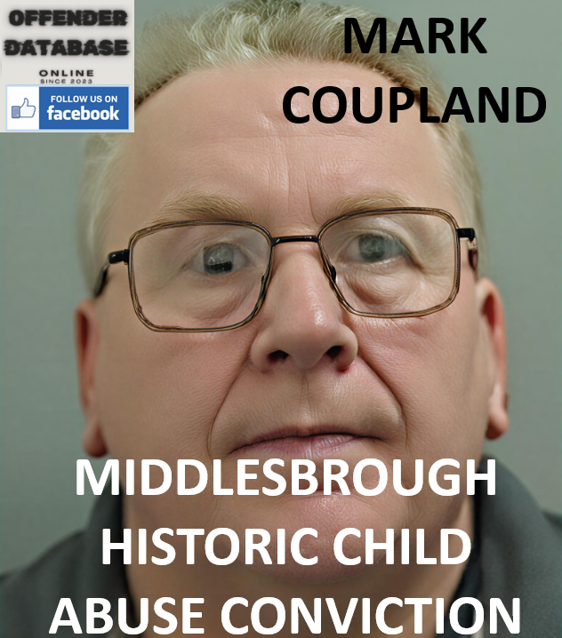 MARK COUPLAND MIDDLESBROUGH HISTORIC CHILD ABUSE CONVICTION