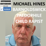 MICHAEL HINES BARNOLDSWICK PAEDOPHILE CHILD RAPIST