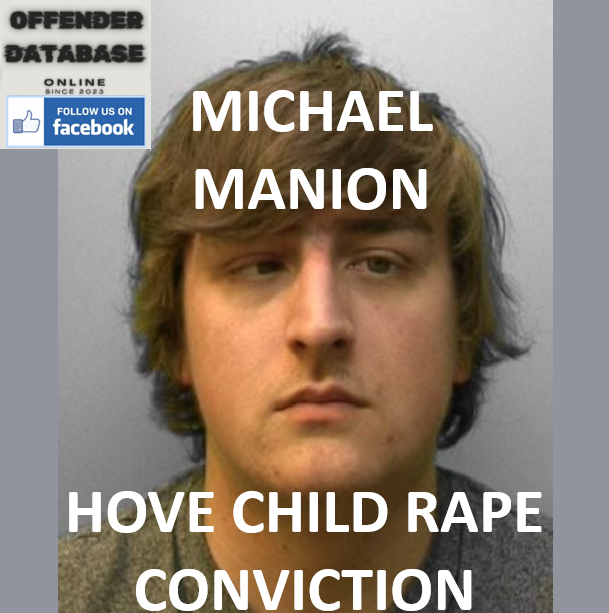 MICHAEL MANION HOVE CHILD RAPE CONVICTION