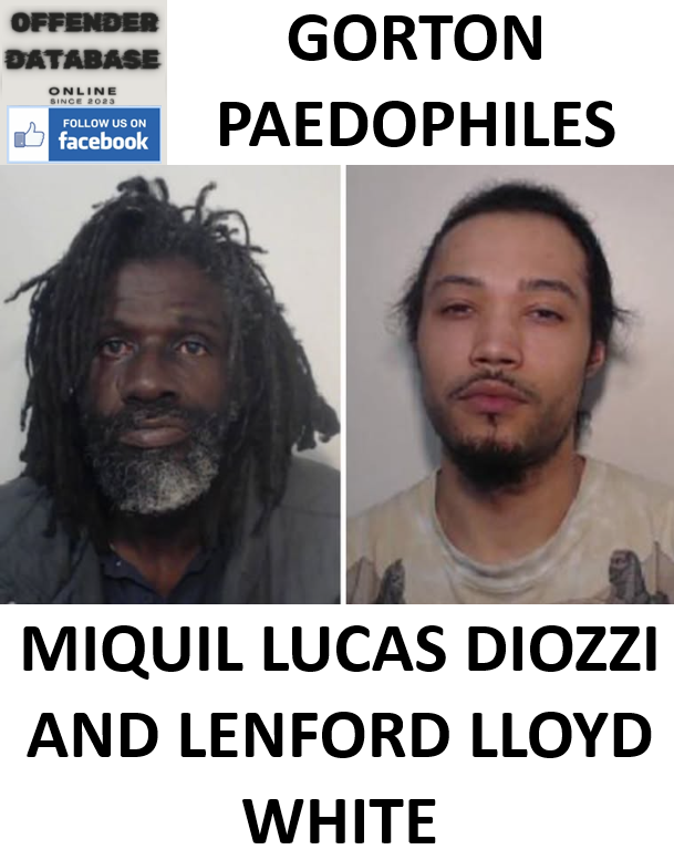 MIQUIL LUCAS DIOZZI AND LENFORD LLOYD WHITE GORTON PAEDOPHILES
