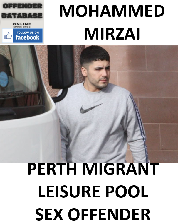 MOHAMMED MIRZAI PERTH MIGRANT LEISURE POOL SEX OFFENDER