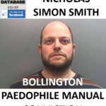 NICHOLAS SIMON SMITH BOLLINGTON PAEDOPHILE MANUAL CONVICTION