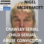 NIGEL MCDERMOTT CRAWLEY SERIAL CHILD SEXUAL ABUSE CONVICTION
