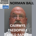 NORMAN BALL CAERWYS PAEDOPHILE CHILD RAPIST