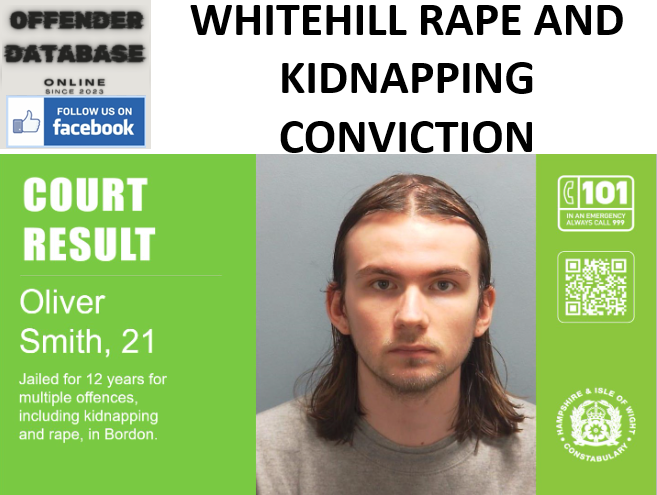 OLIVER SMITH WHITEHILL RAPE AND KIDNAPPING CONVICTION