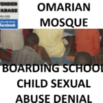 OMARIAN MOSQUE BOARDING SCHOOL CHILD SEXUAL ABUSE DENIAL