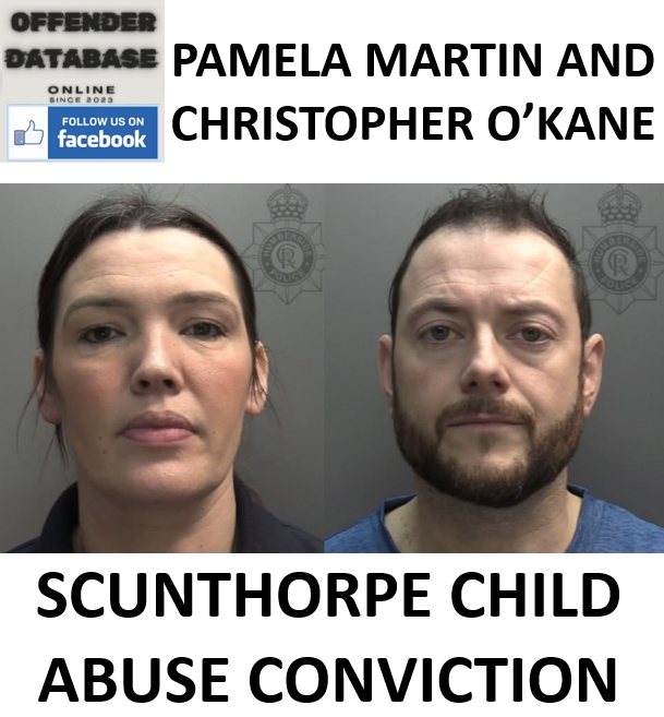 PAMELA MARTIN AND CHRISTOPHER O’KANE SCUNTHORPE CONVICTION