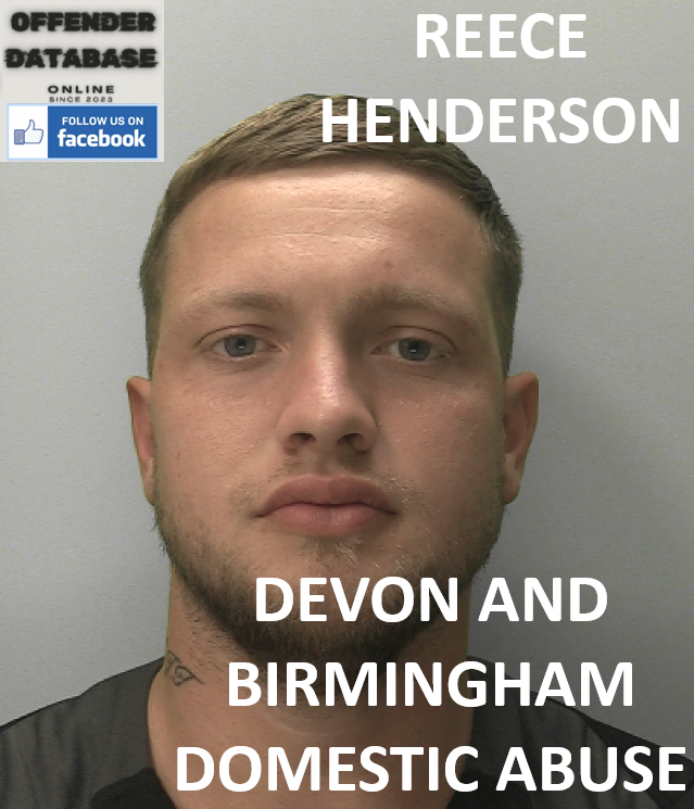 REECE HENDERSON DEVON AND BIRMINGHAM DOMESTIC ABUSE CONVICTION