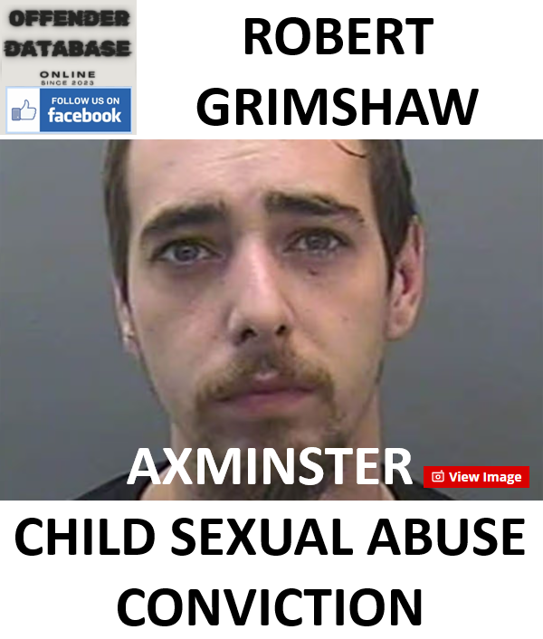 ROBERT GRIMSHAW AXMINSTER CHILD SEXUAL ABUSE CONVICTION