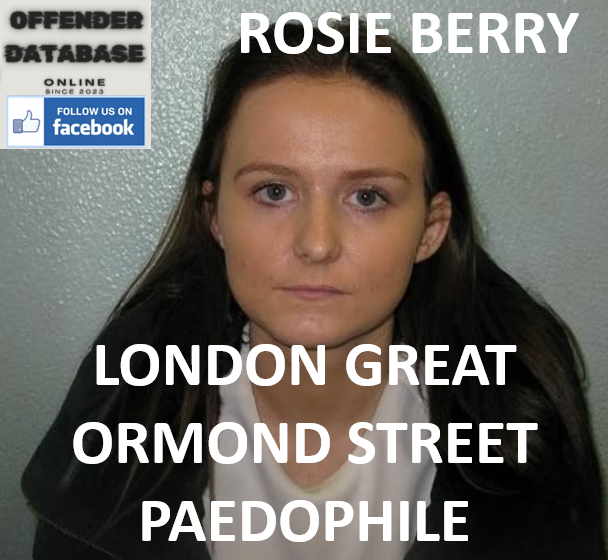ROSIE BERRY LONDON GREAT ORMOND STREET PAEDOPHILE