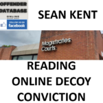 SEAN KENT READING ONLINE DECOY CONVICTION