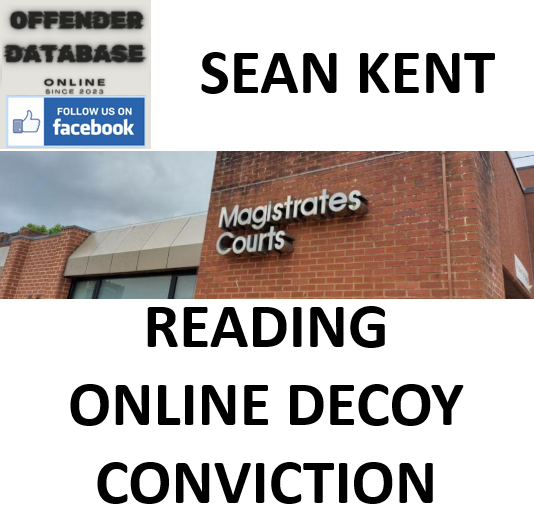 SEAN KENT READING ONLINE DECOY CONVICTION