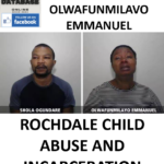 SHOLA OGUNDARE AND OLWAFUNMILAVO EMMANUEL ROCHDALE CHILD ABUSE AND INCARCERATION