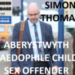 SIMON THOMAS ABERYSTWYTH PAEDOPHILE CHILD SEX OFFENDER
